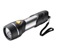 VARTA LED Torch, Day Light Multi LED F30, LED Torch 14 LEDs | shockproof housing, wrist strap, incl. 2x D Batteries, ideal for the home, power outage, robust, long-lasting housing