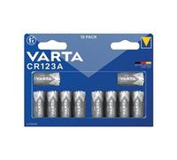 Varta Lithium Battery CR123A/CR17345 3V Cylindrical (Pack of 10) 6205301461