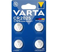 VARTA CR2025 x 4 Electronic Lithium Battery