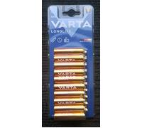 Varta Long Life Alkaline AAA Batteries Battery 30 Pack 2034 LR03 1.5V MN2400