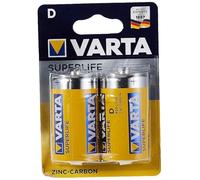 Varta Longlife 1,5 V Zinc Carbon Mono Batterien 2erPack