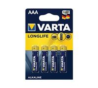 Varta Longlife AAA Battery (4 Pack) 04103101414