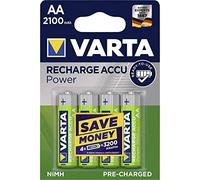 Varta Longlife Accu AA 2100 mAh - rechargeable batteries (2100 mAh, Nickel-Metal Hydride (NiMH), 1.2V, 26g, AA)