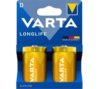 Varta Longlife Lr20 D Alkaline Batteries 2 Units