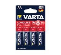 Varta Longlife Max Power Aa Battery (Pack of 4) 04706101404