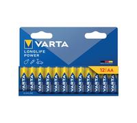 Varta Longlife Power AA Alkaline Battery 1.5V (Pack of 12) 4906121782