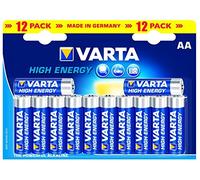 VARTA Longlife Power AA Mignon LR06 Alkaline Battery (12-pack) - Made in Germany - ideal for toys, torches, controllers and other battery-powered devices
