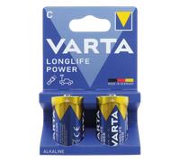 Varta Longlife Power Alkaline Baby C Battery - 2 pcs