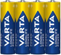 Varta Longlife Power Alkaline Battery Aa 4906 Lr06 (Pack Of 4)
