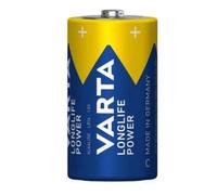 Varta Longlife Power C Alkaline Battery 1.5V (Pack of 2) 4914121422
