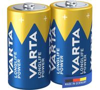 VARTA Longlife Power C Baby LR14 Alkaline Batteries (2-pack) - Made in Germany - ideal for toys, torches, CD players and other battery-powered devices