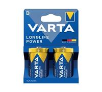 Varta Longlife Power D Alkaline Battery 1.5V (Pack of 2) 4920121422