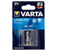 Varta Longlife Power E-Block Alkaline Batteries 9V