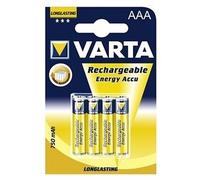 Varta Micro Rechargeable Energy Battery 750 mAh Ni-Mh Pack of 4