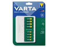 Varta Multi Charger 57659 Up To 8 AA AAA NiMH 1600 mAh Without Batteries NEW
