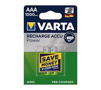 Varta NiMH Micro AAA Batteries 1.2V / 1000mAh Pack of 2)