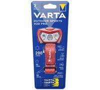 Varta H20 Pro Headlamp Red