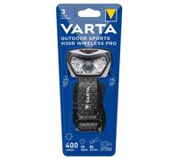 VARTA Outdoor Sports H30R Wireless Pro 400lm LED Headlamp Rechargeable USB