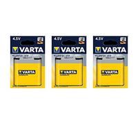 Varta Pack of 3 1 Flat Saline Superlife Battery 2012 4.5 V 3R12