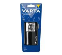 Varta Palm Light 16645 Flashlight 15 Lumens with Clip + 3R12 Battery