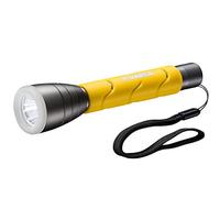VARTA Power AA batteries Flashlight Light Torch Lamp, IPX4 splash-proof housing, Aluminum, Yellow