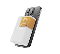 VARTA Power Bank 10000mAh, magnetic wireless power bank, Mag Pro, wireless, 7,5W, charging with USB Typ C, compatible with MagSafe & Qi standard (iPhones & Android), white