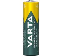 VARTA Power on Demand Ready2Use Pre-Charged AA Mignon (2100 mAh Ni-Mh Battery, Rechargeable without Memory Effect, Ready to Use) Pack of 24