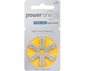 Varta Powerone P10 Mercury Free Hearing Aid Batteries Pack of 60