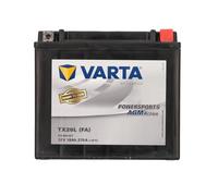 VARTA Powersports Active AGM Motorcycle Battery 18 Ah / 270 A Long Life Precharged, Maintenance-Free, Suitable for Motorcycles, Scooters, Quads, Jet Skis and Snowmobiles Black