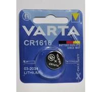 Varta Professional Electronics Battery 6616 / CR1616 Voltage: 3V Size: 1.6 mm Diameter: 16.0 mm Blister