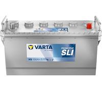 VARTA ProMotive SLI (H4) 12 V 100 Ah 600 A Robust Wet Battery for Commercial Vehicles Vibration-Resistant Starter Battery Car with High Energy Demand Lead Acid Battery with Reliable Starting Power