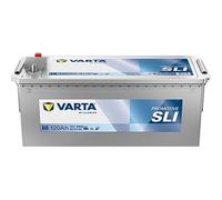 VARTA ProMotive SLI (I8) 12 V 120 Ah 680 A Robust Wet Battery for Commercial Vehicles Vibration-Resistant Starter Battery Car with High Energy Demand Lead Acid Battery with Reliable Starting Power