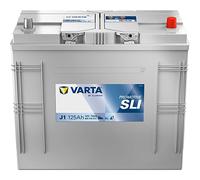 VARTA ProMotive SLI (J1) 12 V 125 Ah 720 A Robust Wet Battery for Commercial Vehicles Vibration-Resistant Starter Battery Car with High Energy Demand Lead Acid Battery with Reliable Starting Power
