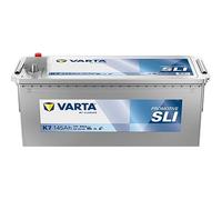 VARTA ProMotive SLI (K7) 12 V 145 Ah 800 A Robust Wet Battery for Commercial Vehicles Vibration-Resistant Starter Battery Car with High Energy Demand Lead Acid Battery with Reliable Starting Power