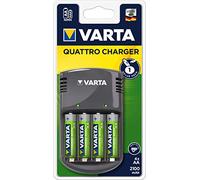 Varta Quattro Charger + 4 AA 2100 Batteries Ready To Use