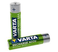 Varta 56703 AAA Battery Rechargeable NiMH 800mAh 1.2V 2-Pack Ready2Use