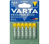 Varta Recharge Accu Recycled Ready-to-Use Pre-Charged AAA Micro NI-MH Battery