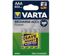 Varta AAA Rechargeable Accu Batteries Nimh 800 mah