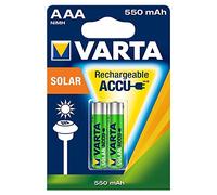 Varta Rechargeable Device Battery Micro Aaa Va Twin Blister Pack Solar