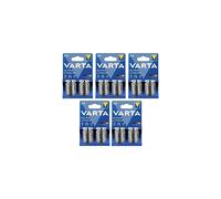 VARTA Set of 5 foil Blisters of 4 inch Professional Mignon LR6 (AA) Lithium