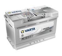 Varta 580901080D852 Silver Dynamic AGM Car Batteries 12 V, 80 Ah, 800 A