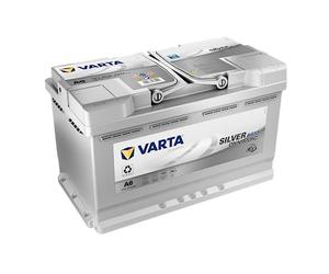 VARTA Silver Dynamic AGM Battery A6 - Start-Stop and xEV Car Battery 12V 80Ah 800A - Starter Battery for Cars with High Energy Requirements