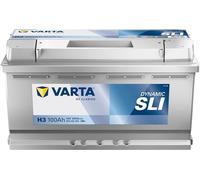 VARTA H3 Car Battery TYPE 019 (6004020833162) - 12V 100AH 830A with 5 Yrs Wrnty