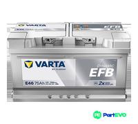 VARTA STARTER BATTERY 575500073K262 FOR FORD OPEL PORSCHE SAAB CHEVROLET
