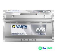 VARTA STARTER BATTERY 595500085K262 FOR ALFA ROMEO AUDI LAND ROVER