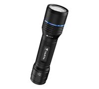 VARTA Tactical LED Torch, Night Cutter Pro F20R, 1000 lm, IP67 | 5 light modes, aircraft aluminium, USB C, precision focus, wrist strap, rechargeable, robust, long-lasting housing