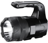 Varta Indestructible BL20 Pro 6 Watt LED Torch/Work Light, incl. 6X AA Longlife Power Batteries, Waterproof and dust-Resistant, absorbs Impact, anodised Aluminium casing, Black