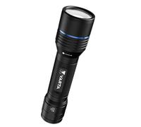 VARTA Torch LED, Night Cutter Pro F30R, Lamp, Rechargeable Flashlight for Outdoors or Home, 1500 lm, Waterproof IP67, Aviation Aluminum, Precision Focus, Includes Lanyard
