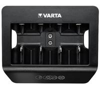 VARTA Universal Charger+ for AA/AAA/9V and USB devices, single bay charge, detection of defective cells