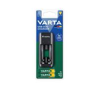 Varta USB Duo Charger AA+AAA + Recharge Batteries 2x AAA 800 mAh 57651201421